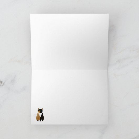 Wenskaart pompoenpatch kaart (Binnen)