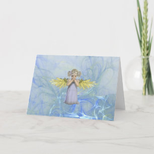 Wenskaart Praying Angel Kaart