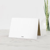 Wenskaart - Red Bow & Ribbon on Gold Feestdagen Kaart (Achterkant)