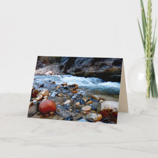 Wenskaart, Red Rock, Blank Inside Kaart (Voorkant)