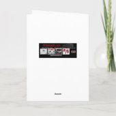 Wenskaart regenboogpasta's kaart (Achterkant)