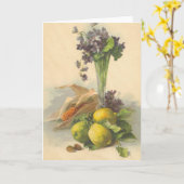  Wenskaart reproductie Catherine Klein Kaart (Gele Bloem)