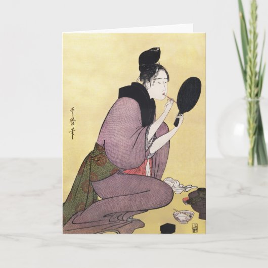 Wenskaart Reproductie Japanse kunst Kaart (Voorkant)