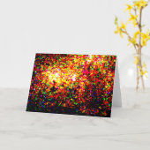 Wenskaart reproductie van "Epifanie" Kaart (Gele Bloem)