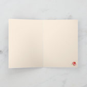 Wenskaart - Rode Ombre Rozen Kaart (Binnen)