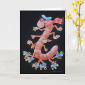 Wenskaart - Rollapilla Kaart (Gele Bloem)