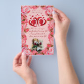 Wenskaart Romantic Quote Flyer (Hand)