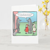 Wenskaart: Rood of Wit Kaart (Gele Bloem)