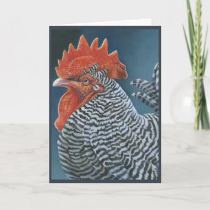 wenskaart "Rooster 2" Kaart
