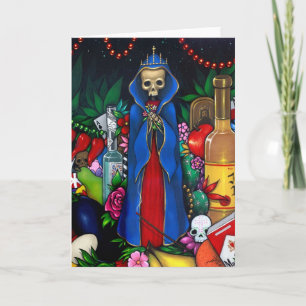 wenskaart "Santa Muerte" Kaart