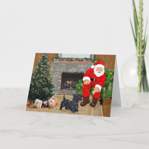 Wenskaart Schotse Terrier Kaart