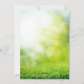 Wenskaart Script Vrolijk Kerstfeest Feestdagenkaart (Achterkant)