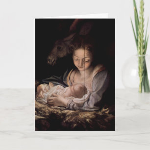 Wenskaart (scripts): Luke 2:19 Dew Divine Feestdagen Kaart