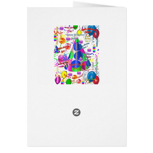 Wenskaart september, 5 verjaardag (Achterkant)