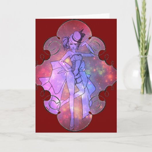 Wenskaart shows stop kaart (Voorkant)