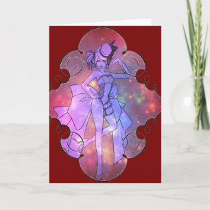 Wenskaart shows stop kaart