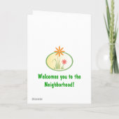 Wenskaart Sjabloon gazon zorg (Achterkant)