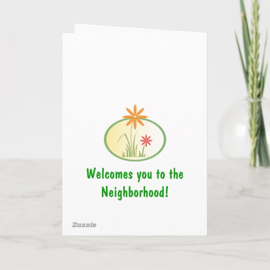 Wenskaart Sjabloon gazon zorg (Achterkant)