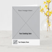 Wenskaart Sjabloon Generiek 1 (Gele Bloem)