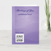 Wenskaart Sjabloon Generiek Denken van U (Voorkant)