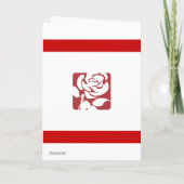 Wenskaart Sjabloon Partij van de Arbeid (Achterkant)