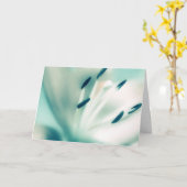 Wenskaart Sjabloon ~ Patchouli Lily Flower (Gele Bloem)