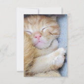 Wenskaart - Slaapkeuten Bedankkaart (Voorkant)