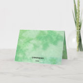 Wenskaart Sleufontwerp Kaart (Achterkant)