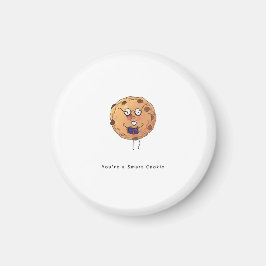 Wenskaart, slimme cookie, schattig magneet
