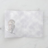 Wenskaart Snow Owl Kaart (Binnen)