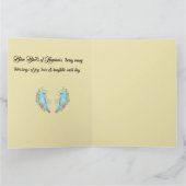 Wenskaart ; speciale paar van hun huwelijksdag kaart (Binnen)