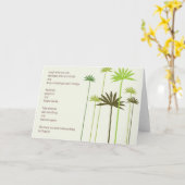 Wenskaart Speciale zinnen Kaart (Gele Bloem)