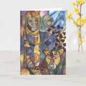 Wenskaart: "Spirit Tracker" Kaart (Gele Bloem)