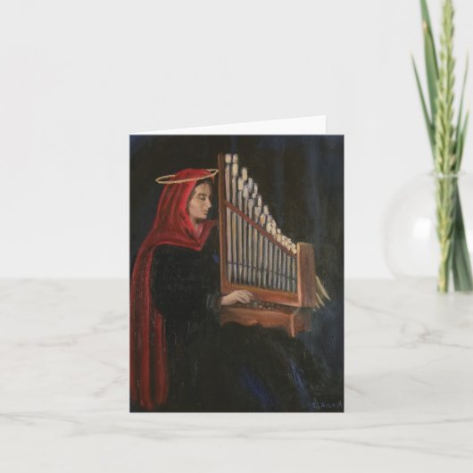 Wenskaart St. Cecilia Kaart (Voorkant)