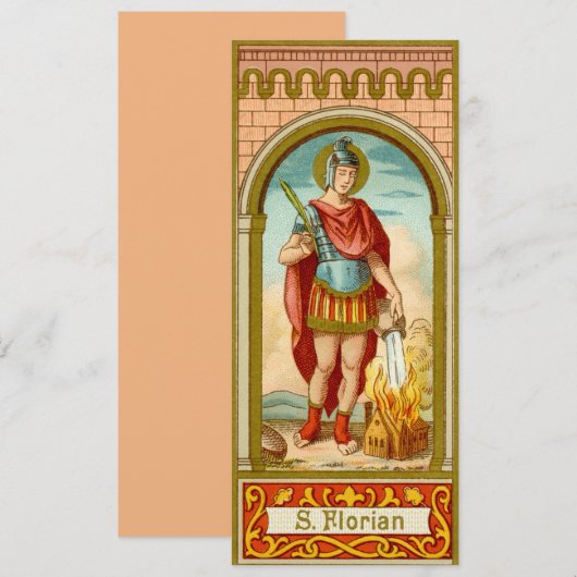 Wenskaart St. Florian of Lorch (BK 32) (Voorkant / Achterkant)