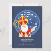 Wenskaart St. Nicholas Day Feestdagenkaart (Voorkant)