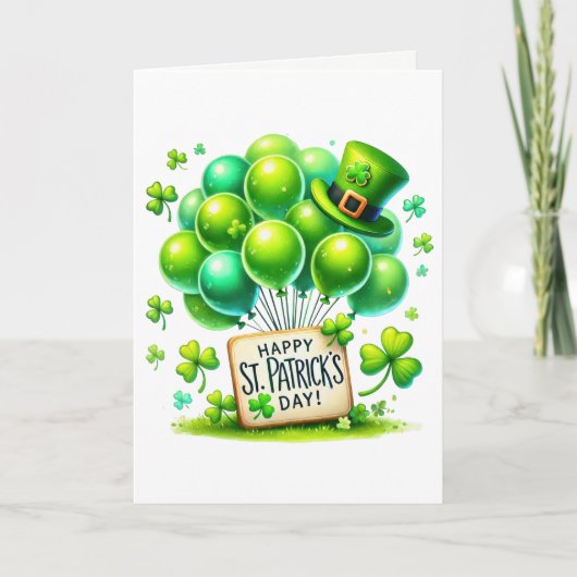 Wenskaart St. Patrick's Day Feestdagen Kaart (Voorkant)