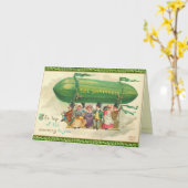 Wenskaart St. Patrick's Day Kaart (Gele Bloem)