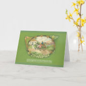 Wenskaart St. Patrick's Day Kaart (Gele Bloem)