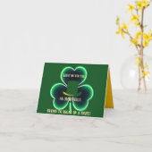 wenskaart "St. Patrick's Day" Kaart (Gele Bloem)