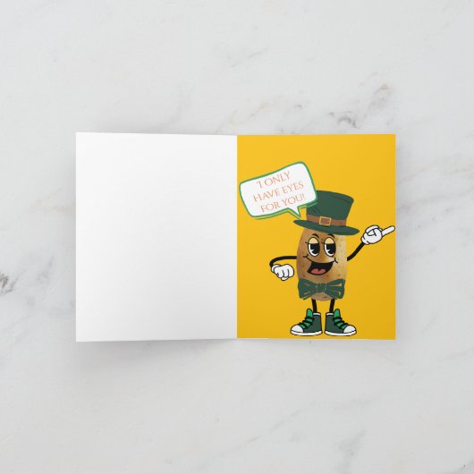 wenskaart "St. Patrick's Day" Kaart (Binnen)