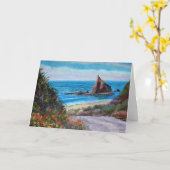 wenskaart, standaard witte envelop inbegrepen kaart (Gele Bloem)