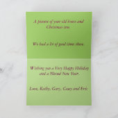 Wenskaart, standaard witte enveloppen inbegrepen feestdagen kaart (Binnen)