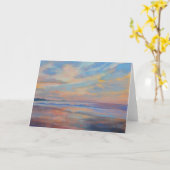 Wenskaart, standaard witte enveloppen inbegrepen kaart (Gele Bloem)