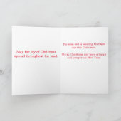 Wenskaart, Standaard witte inbegrepen enveloppen Feestdagen Kaart (Binnen)