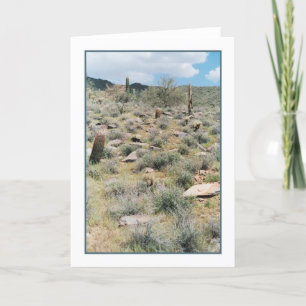 Wenskaart Stenen overspoelen Kaart