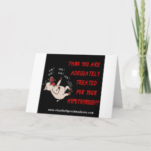 WENSKAART - Stop de schildklier waanzin Kaart