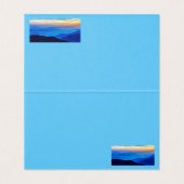 wenskaart Sunrise komt eraan Kaart (Binnenkant ongevouwen)