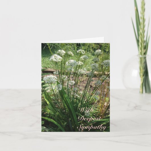 Wenskaart - sympathie kaart (Voorkant)