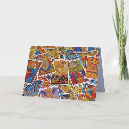 wenskaart tarotkaarten kaart (Voorkant)